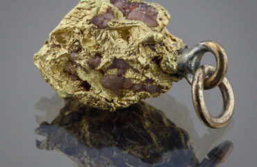 Natural Gold Nugget Pendant