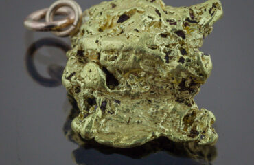 Natural Gold Nugget Pendant