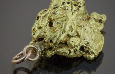 Natural Gold Nugget Pendant