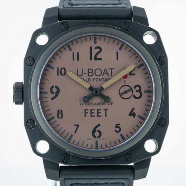 u boat thousands of feet