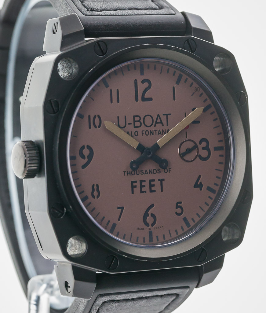 u boat thousands of feet