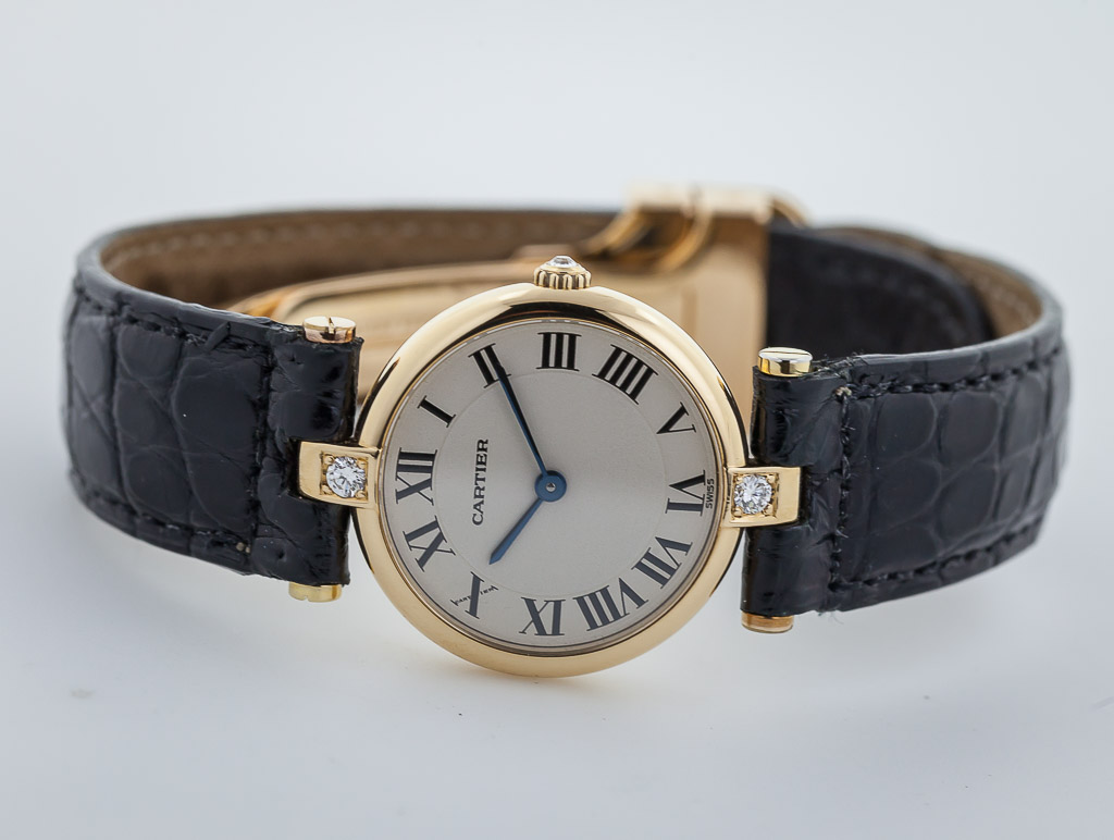 Cartier Vendome , Ref: 0580, Ladies, 18K Solid Yellow Gold, Round ...