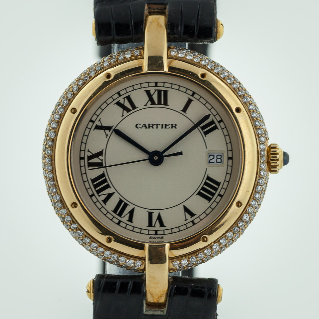 Cartier Panthere Jumbo, Ref 187957, Two Rows 18K Yellow Gold
