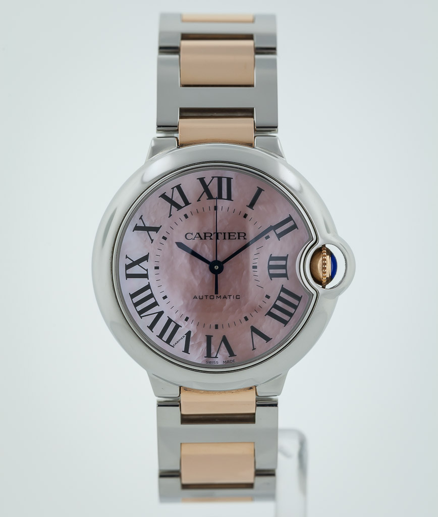 Cartier Ballon Bleu, Stainless Steel 