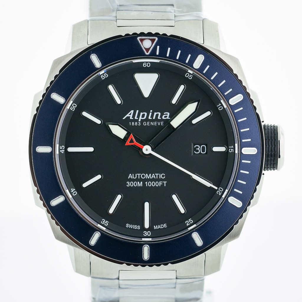 Alpina Seastrong Diver 300, Ref AL-525LBN4V6B, Mens, Automatic