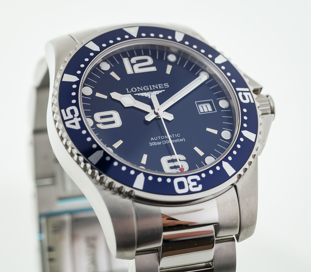 Longines HydroConquest, Ref L37424966, Men's, Stainless Steel, Automatic, Blue Dial - Estates 