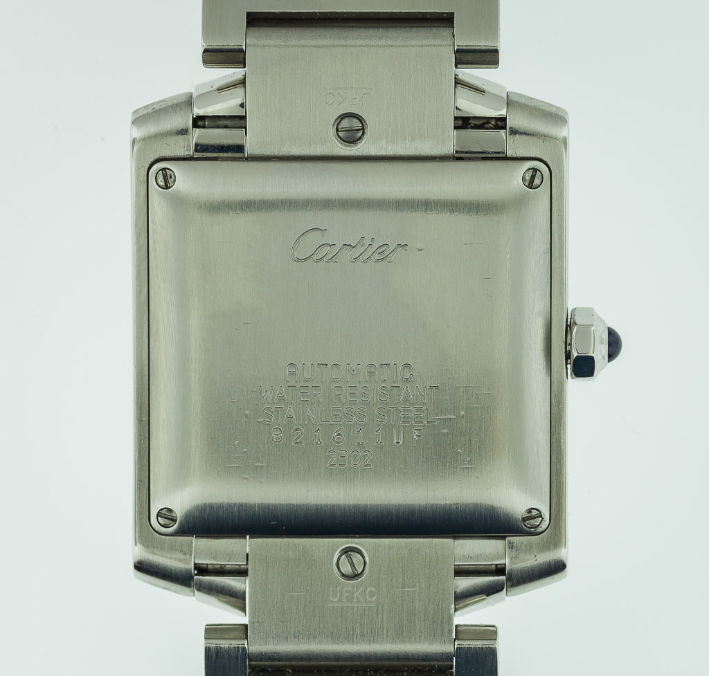 Cartier Tank Francaise, Ref no 2302, Men's, Stainless Steel, Automatic ...