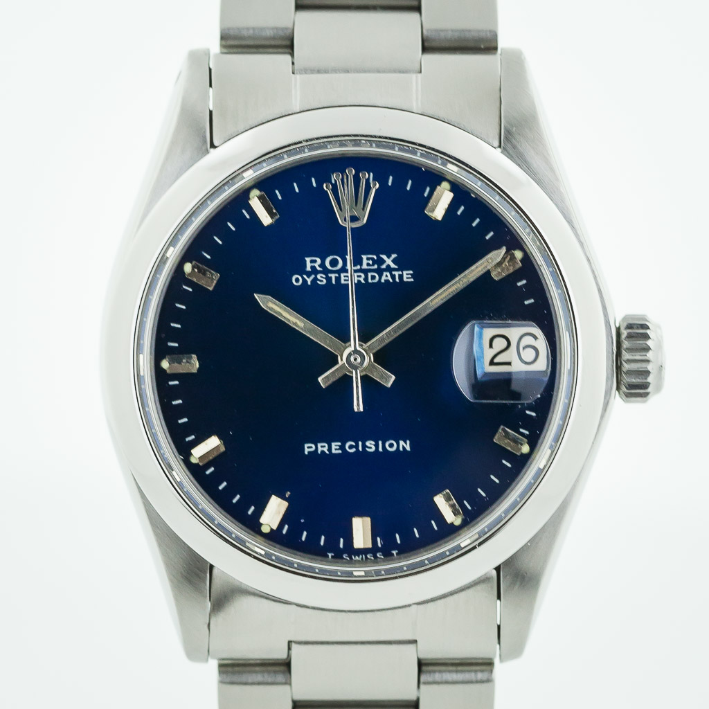 時計 ROLEX OYSTERDATE PRECISION Rolex Oysterdate Precision, Ref 6466, Midsize, Men's, Stainless