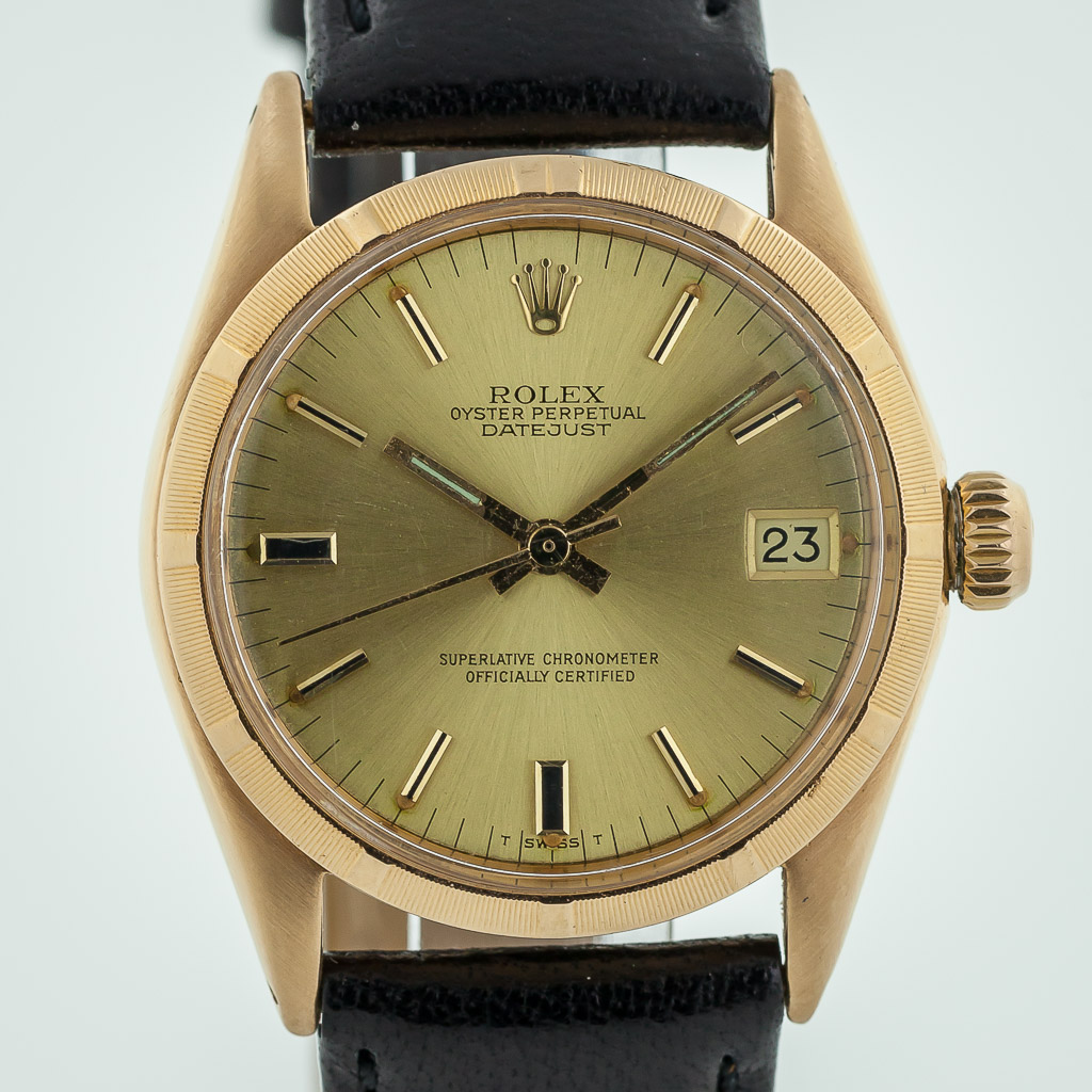 rolex oyster perpetual datejust 18k