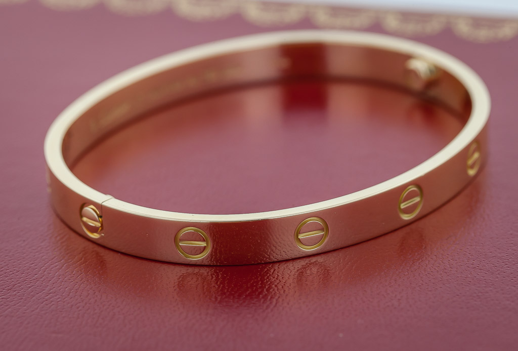 CARTIER LOVE BRACELET 🌹ROSE GOLD “UNBOXING” and reveal. Size 17. My  initial thoughts. 