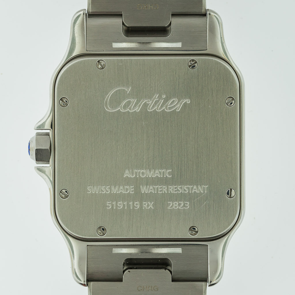 Cartier Santos Galbée XL, Ref W20099C4, 2823, Men's, Stainless Steel ...