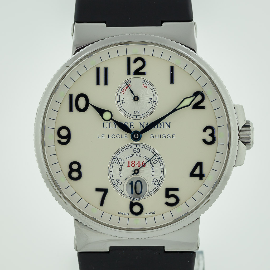 Ulysse Nardin Maxi Marine Chronometer, Ref 263-66-3, Men's, Steel