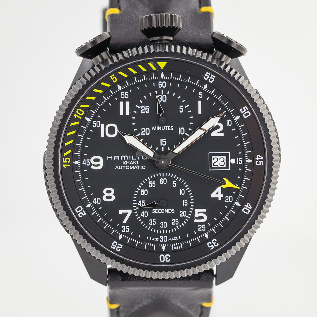Hamilton Khaki Aviation Takeoff Auto Chrono, Ref H76786733, Men's