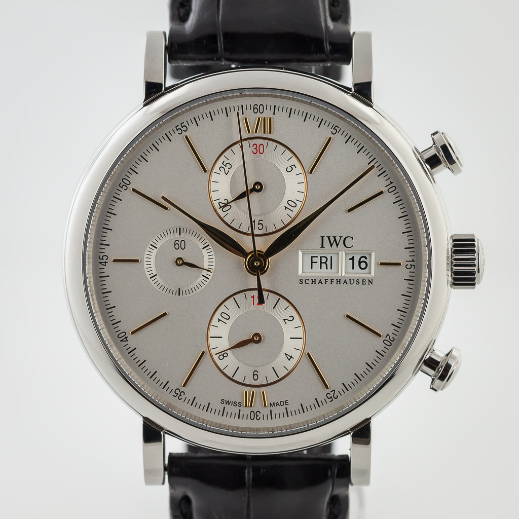 The all new IWC Portofino Chronograph 39 in Three Colours - Monochrome  Watches
