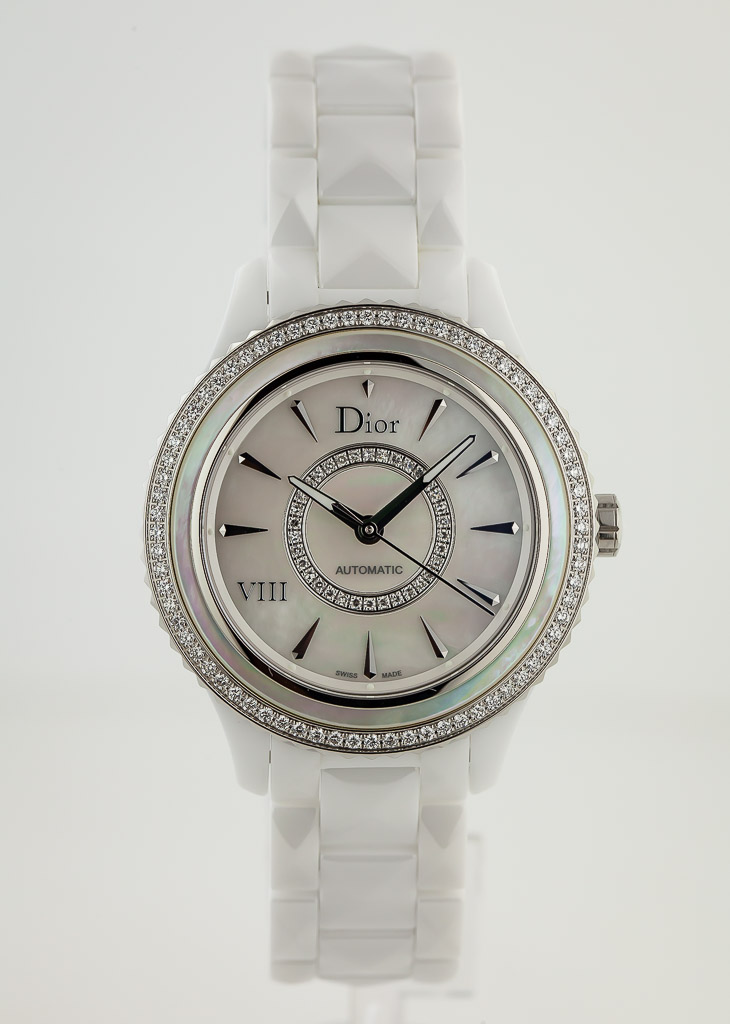DIOR VIII CD1235E3C002 - Pre-owned - 33 Ceramic watch