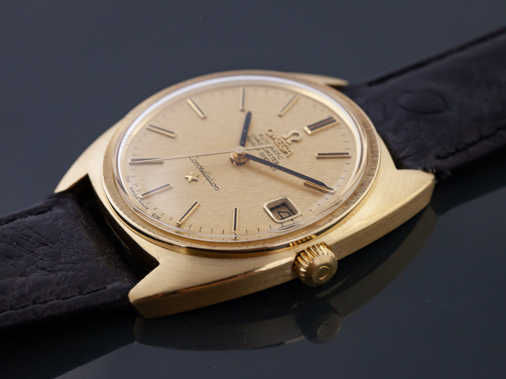 Omega Constellation, Ref 168.017, 18k Yellow Gold, Automatic ...