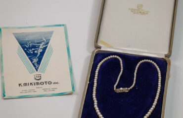 high-end jewelry at a consignment store