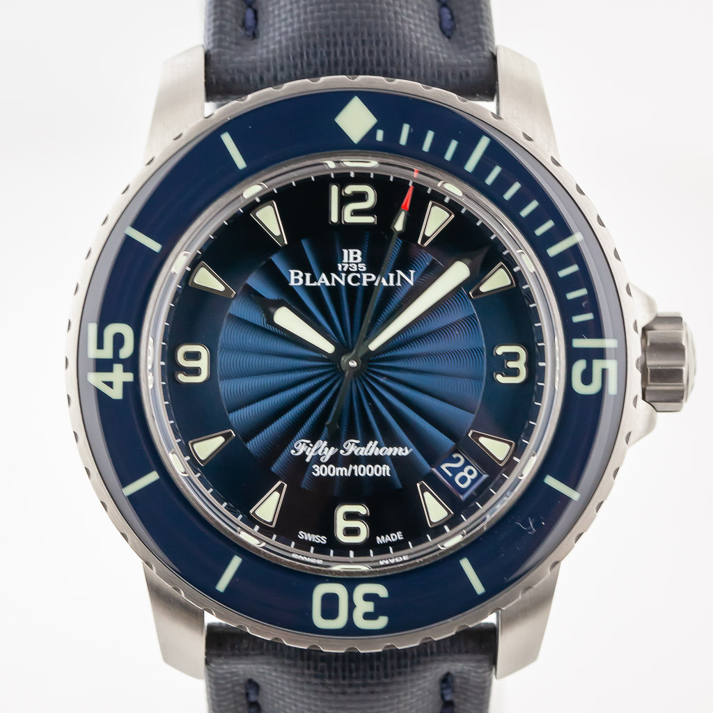 Blancpain Fifty Fathoms, Ref 5015D-1140-52B, Men's, Stainless