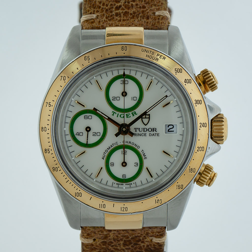 Tudor Prince Date Tiger Woods, Ref 79263P, Men's, Stainless Steel