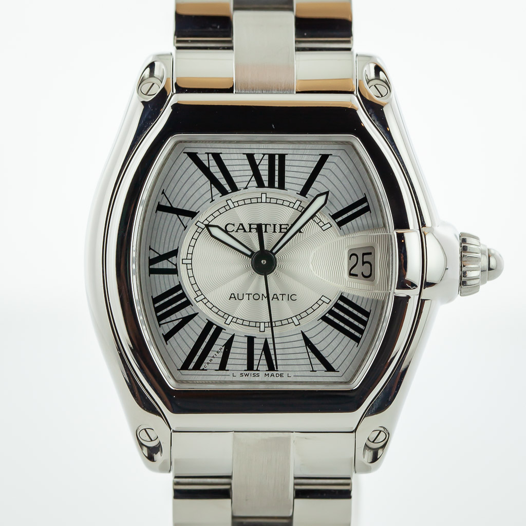 Cartier Roadster Large, Ref W62025V3 - 2510, Men's, Stainless